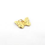 9ct yellow gold butterfly charm