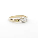 9ct Gold Diamond Ring