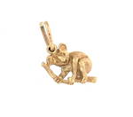 9ct yellow gold koala charm