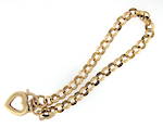 9ct yellow gold fancy bracelet