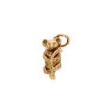 9ct yellow gold 'Koala on a branch' charm