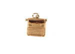 9ct yellow gold vintage 'Typewriter' charm