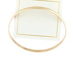 9ct yellow gold thin bangle