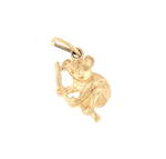 9ct yellow gold koala charm/pendant
