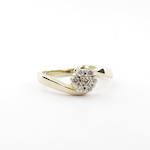 9ct Gold Diamond Ring