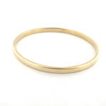 9ct yellow gold bangle