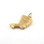 9ct yellow gold Egyptian woman charm