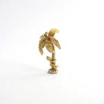 9ct yellow gold coconut tree charm