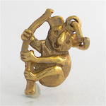 9ct yellow gold koala charm