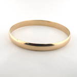 9ct yellow gold bangle
